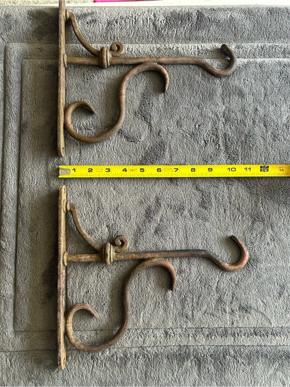 Vintage Assortment of Wall Hooks Bundle of 7